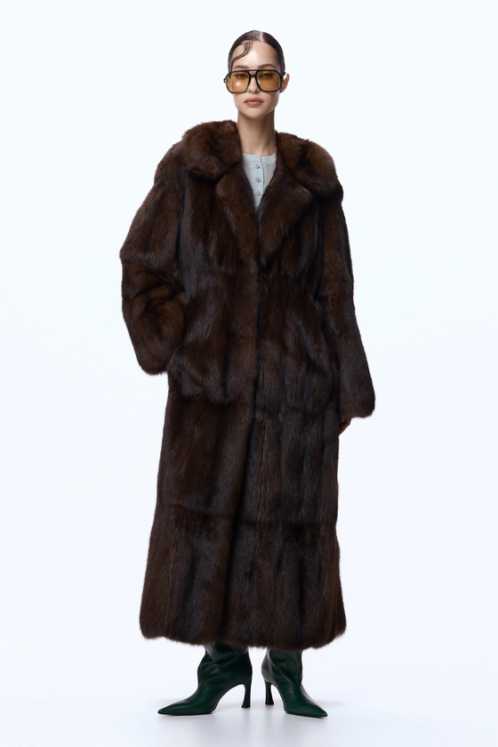 Вінтажна шуба з соболя 