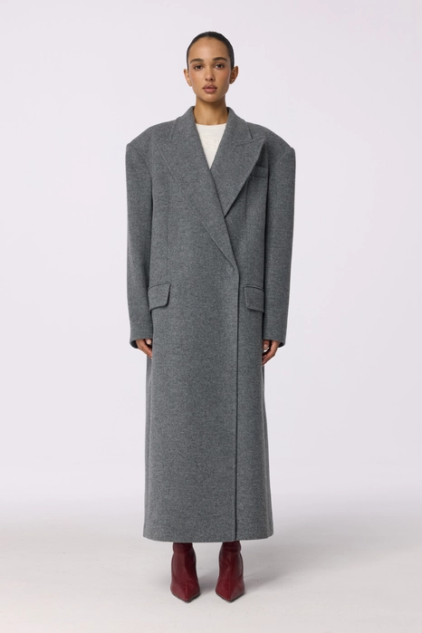 Пальто оверсайз прямого крою