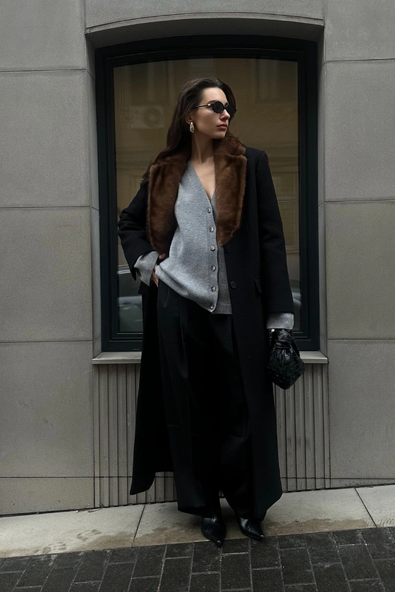 Вінтажний норковий комір 