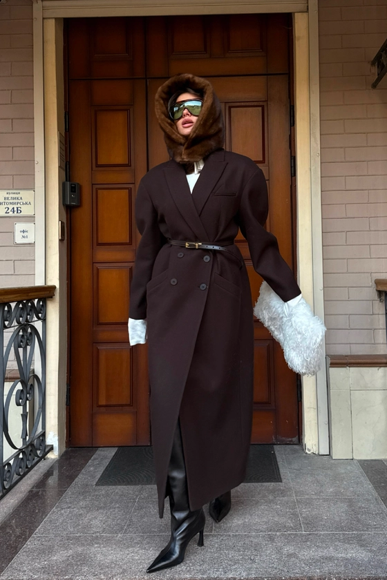 Вінтажний норковий капор 