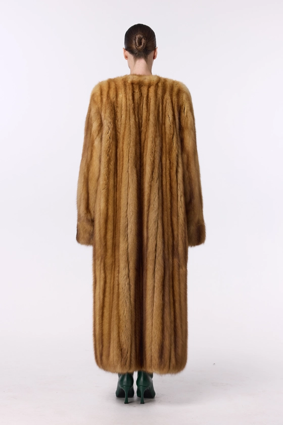 Вінтажна шуба з соболя 