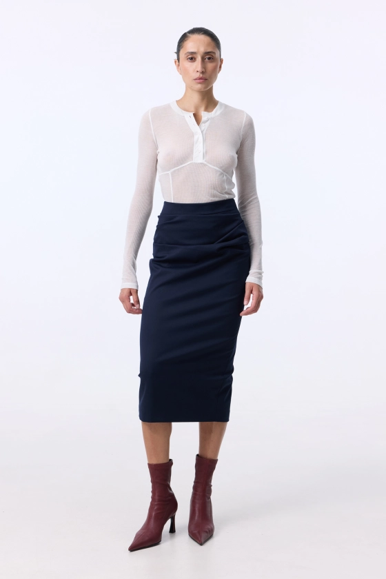 Tuck skirt - photo 3