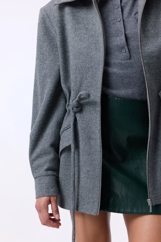 Пальто-парка вовняна Mackintosh 