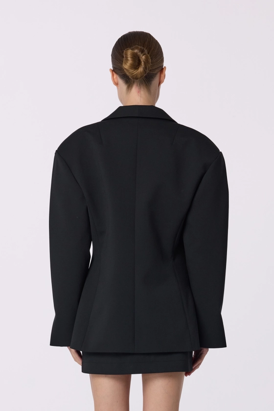 Жакет вовняний приталений 