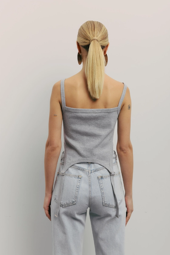 Майка з гартерами 