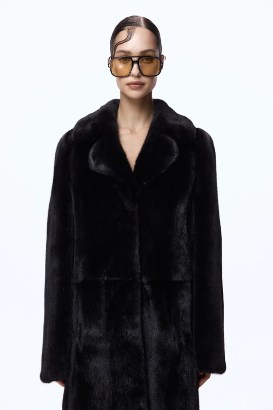 Вінтажна норкова шуба 