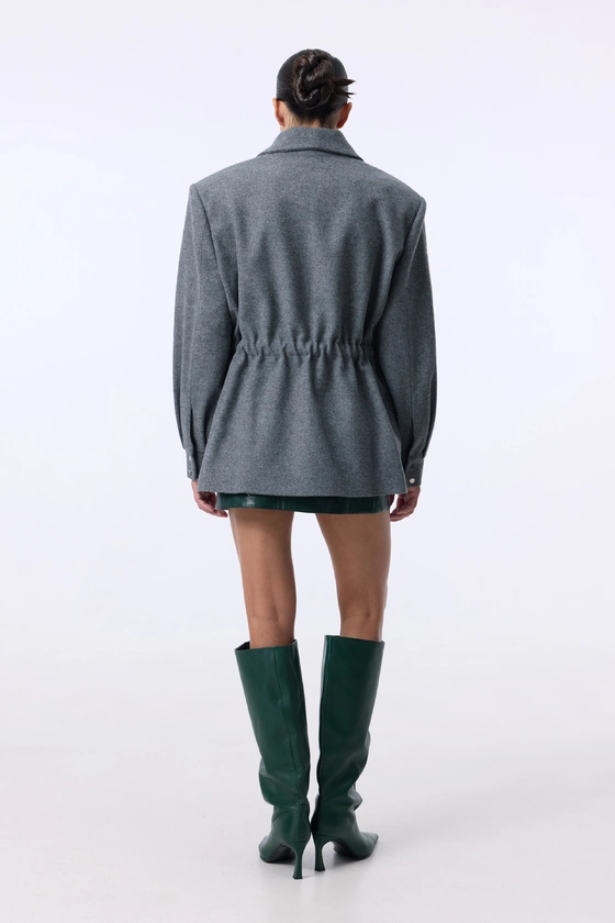 Пальто-парка вовняна Mackintosh 