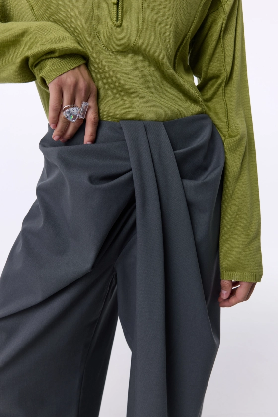 Cascade woolen trousers - photo 5