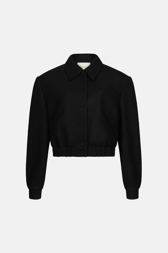 Бомбер на ґудзиках з трикутником 