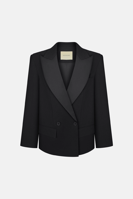 Opulent wool blazer