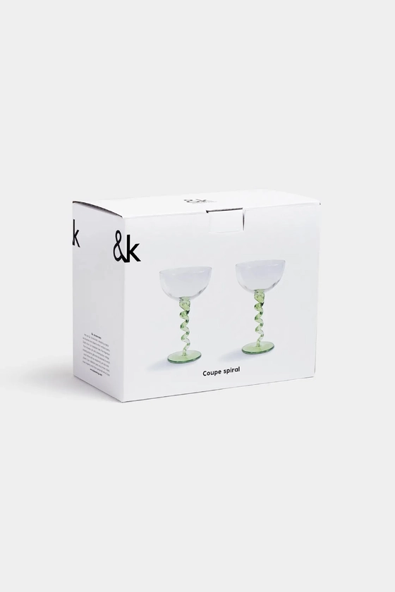 Келих Coupe spiral spiral set of 2 