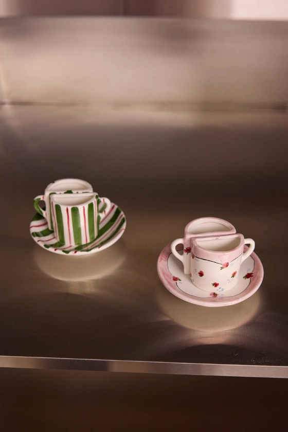 Набір чашок з блюдцем TETE A TETE 