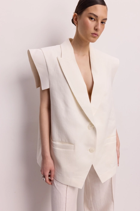 Жилет лляний Vivid