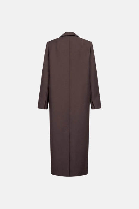 Straight cut coat