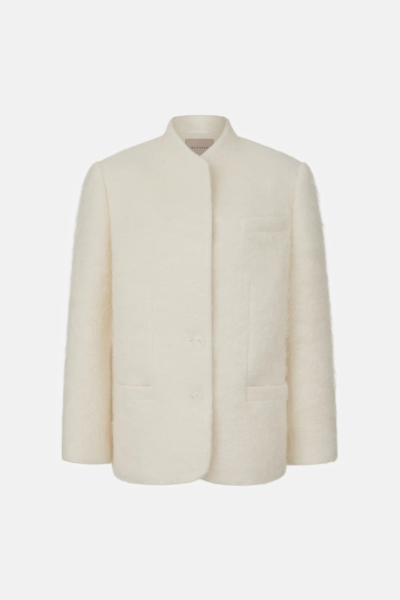 Пальто-жакет Lucid з альпаки 