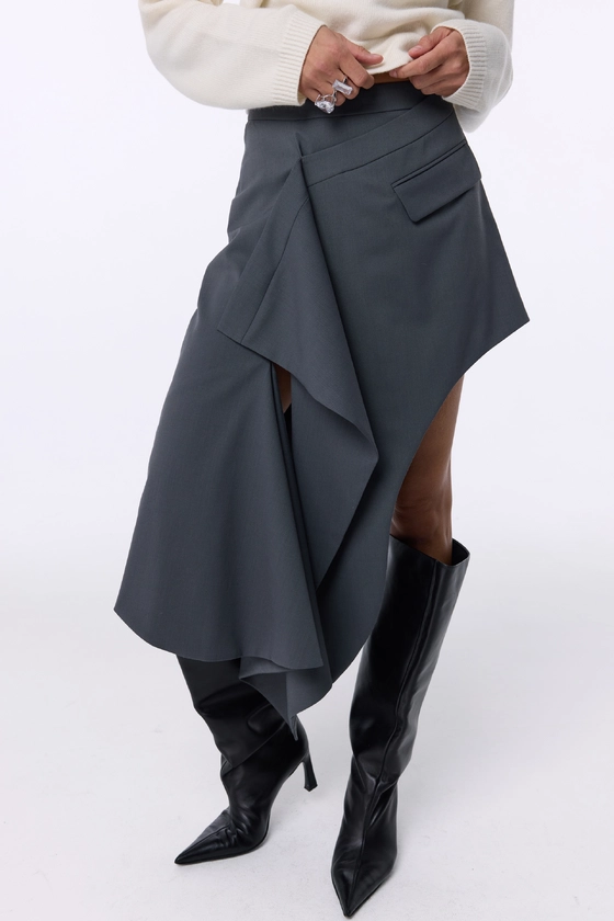 Спідниця вовняна Wrap 