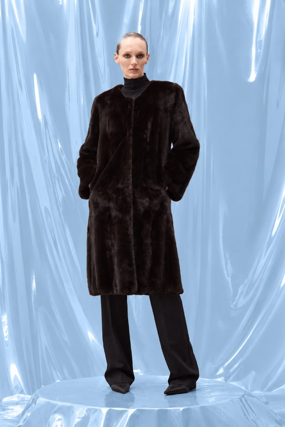 Vintage mink coat BlackGlama - photo 1
