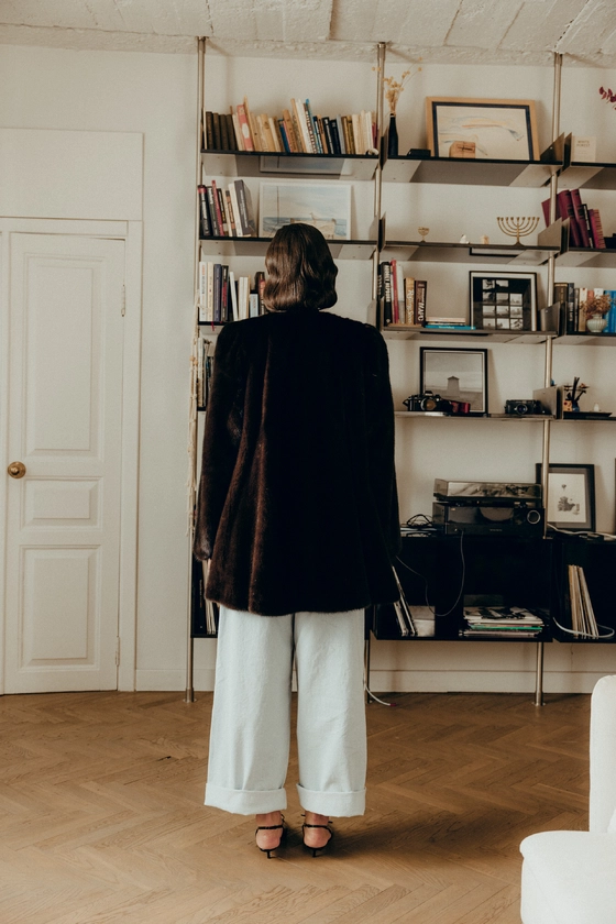 Вінтажна норкова шуба 