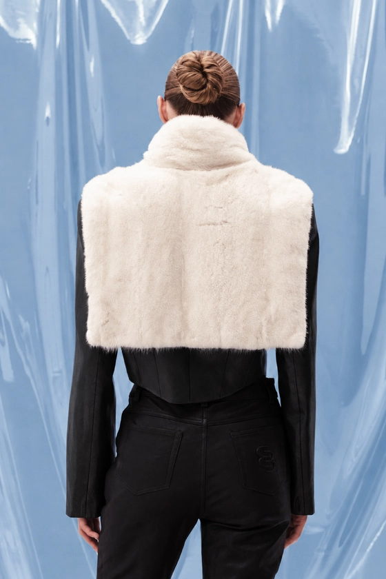 Vintage Mink Dickey - photo 2