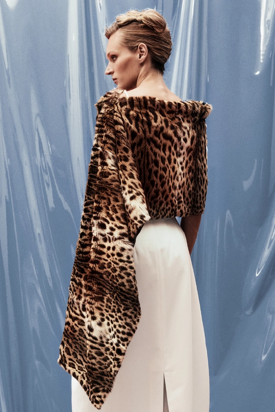 Vintage ocelot stole - photo 3