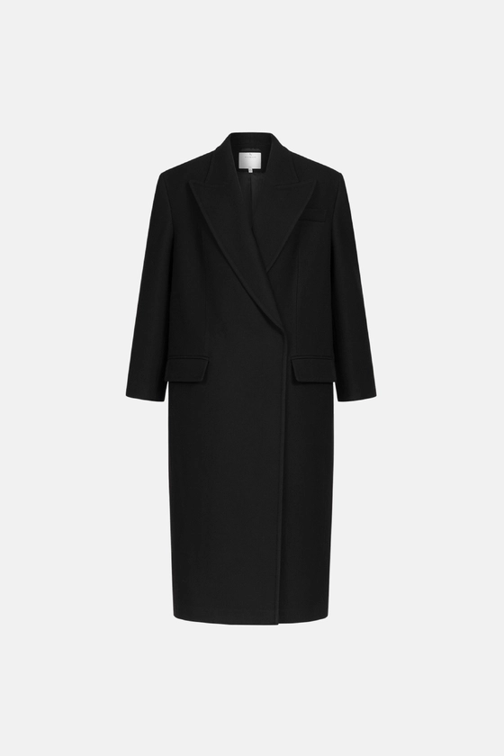 Пальто оверсайз прямого крою 