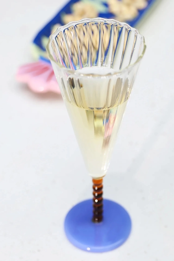 Фужери Perle, Klevering бурштиновий 100% glass DU-WG352-57 