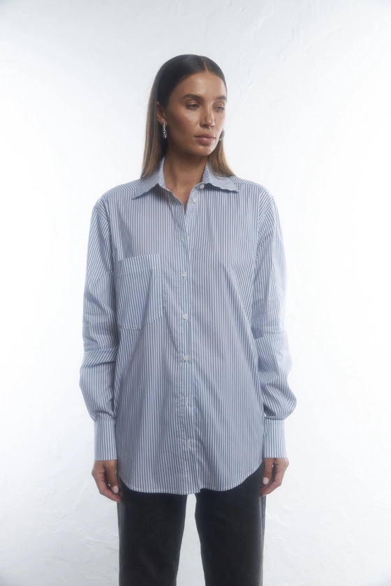 Сорочка котонова оверсайз 