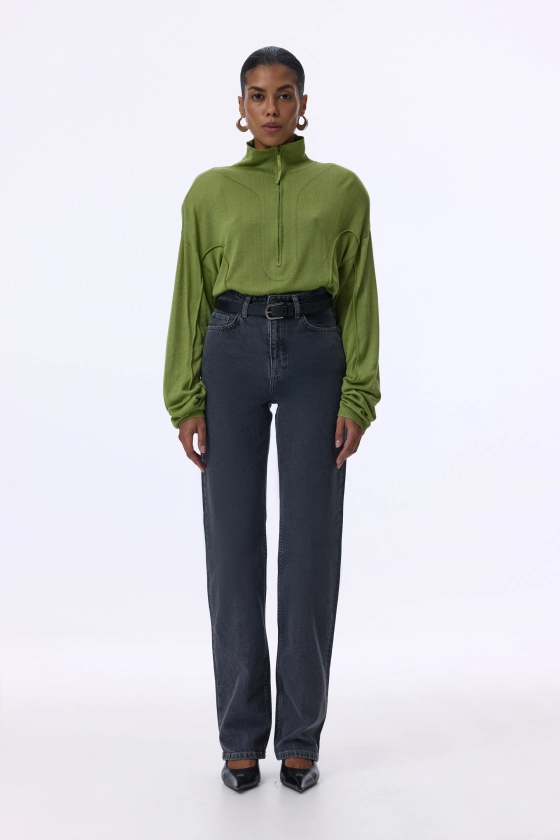 Straight-leg jeans - photo 3