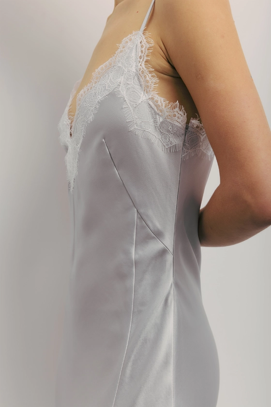 Сукня максі з мереживом 