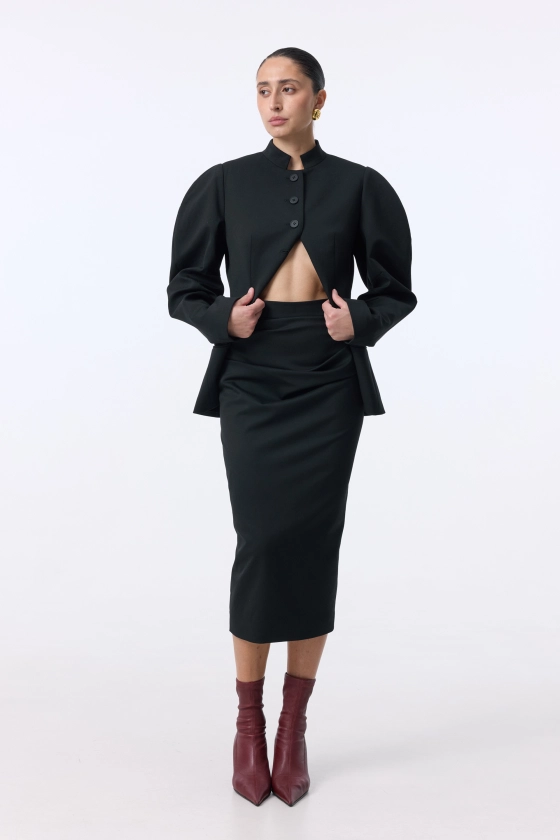 Tuck skirt - photo 3