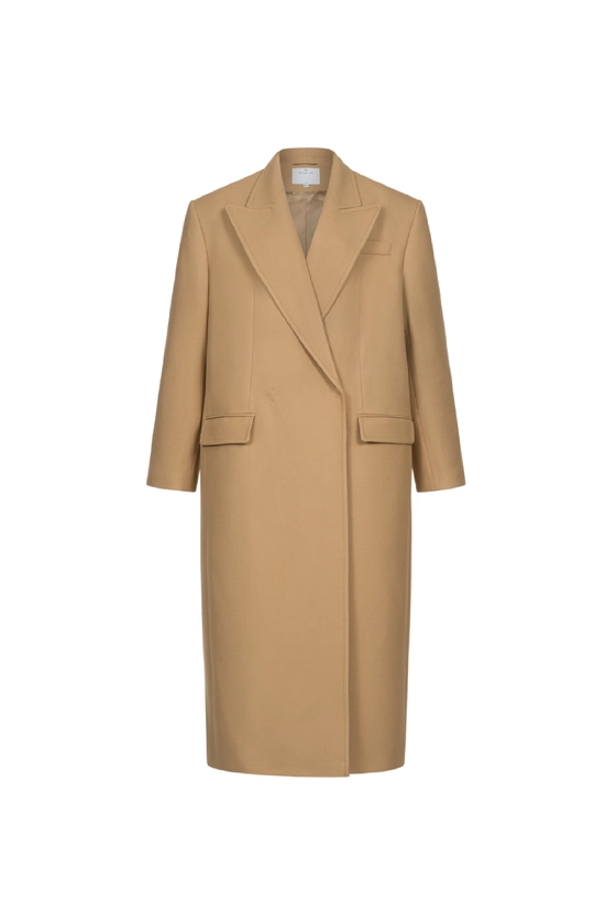 Пальто оверсайз прямого крою 