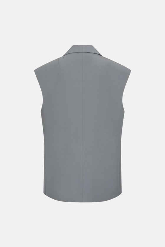 Жилет котоновий оверсайз 