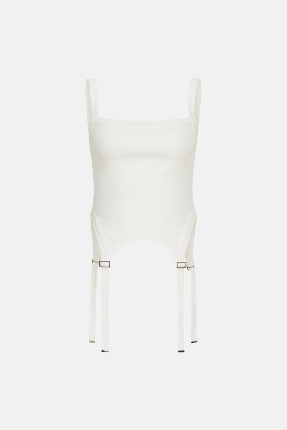 Майка з гартерами 