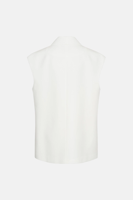 Oversized cotton vest - photo 2