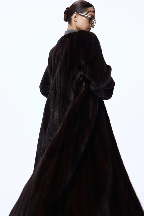 Вінтажна норкова шуба 