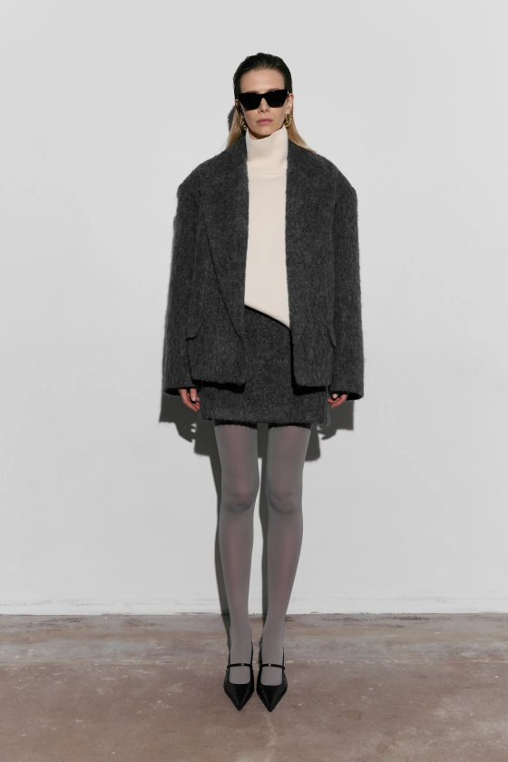 Fuzzy Alpaca skirt - photo 3