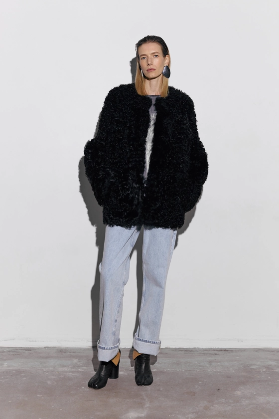 Дублянка-шуба середньої довжини 