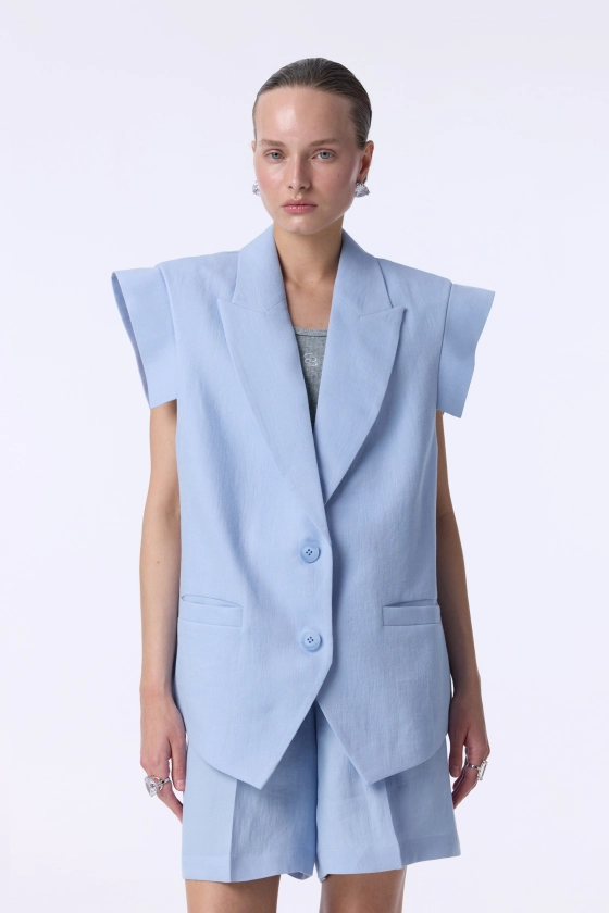 Linen vest Vivid - photo 3