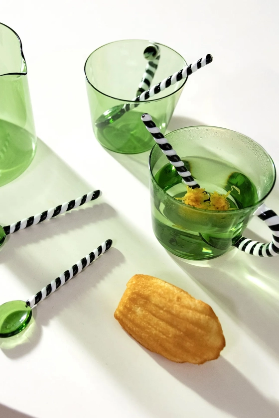 Склянка Duet green set of 2 - фото 2