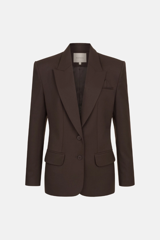 Жакет вовняний однобортний, приталений 