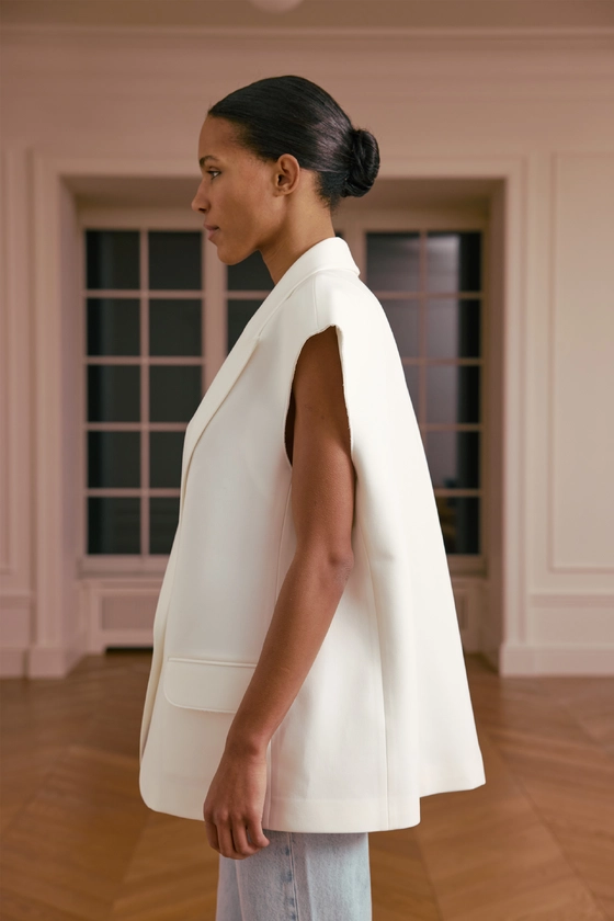 Жилет котоновий оверсайз 