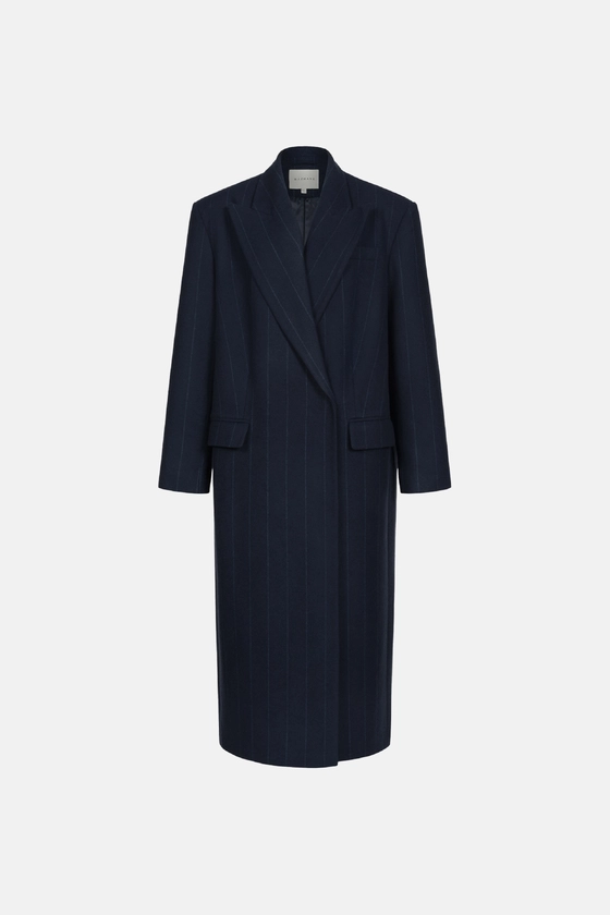 Пальто оверсайз прямого крою 