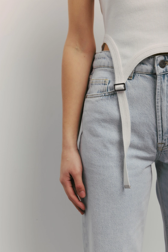 Майка з гартерами 