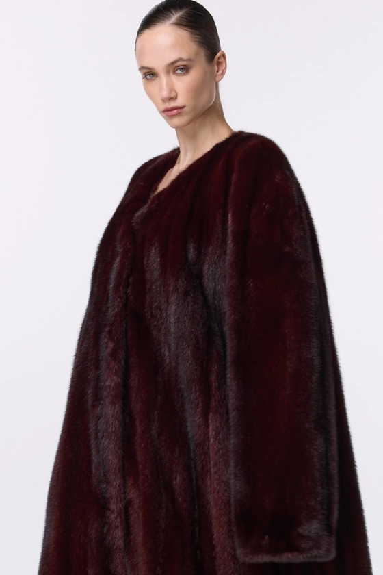 Вінтажна норкова шуба 