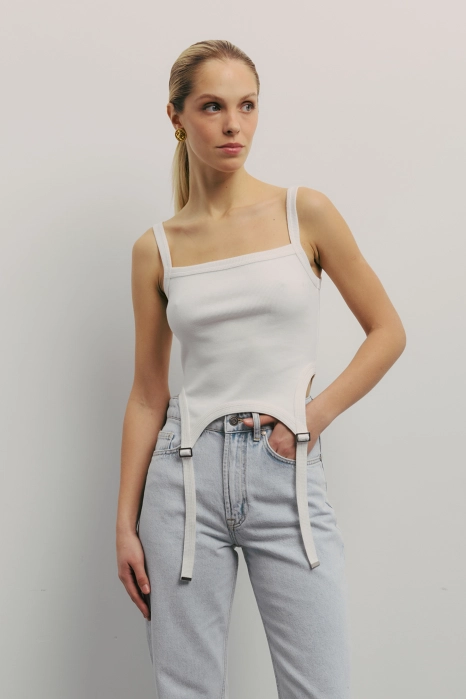 Майка з гартерами