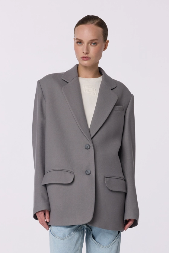 Oversized coat-jacket - photo 3