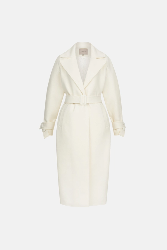 Пальто максі зі спущеним рукавом 