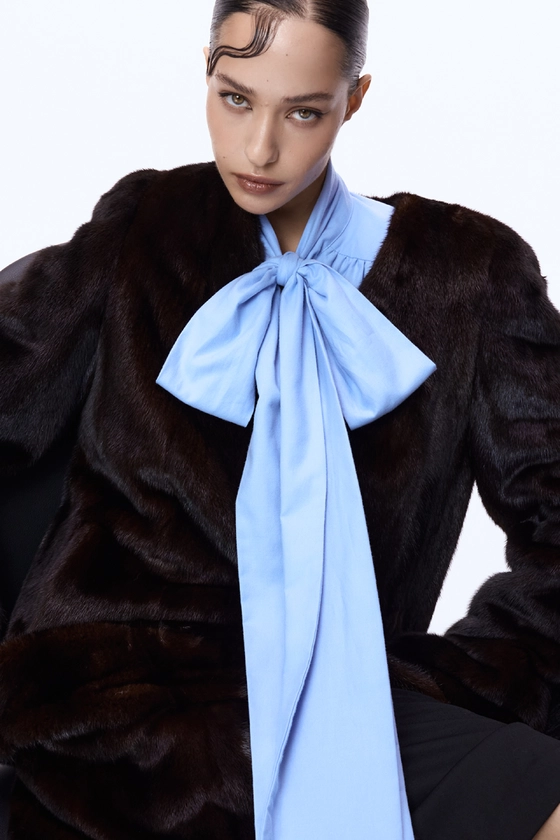 Вінтажна норкова шуба 