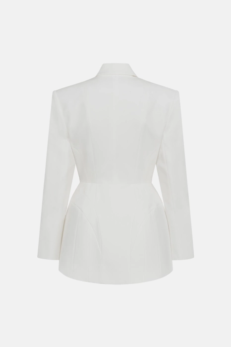 Noir cotton blazer