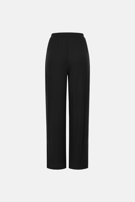 Брюки прямого крою напівпрозорі 